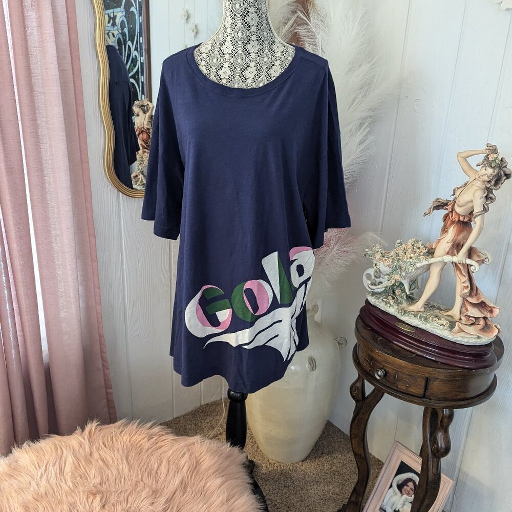 ANTHROPOLOGIE  "GOLA" TEE SHIRT DRESS XL